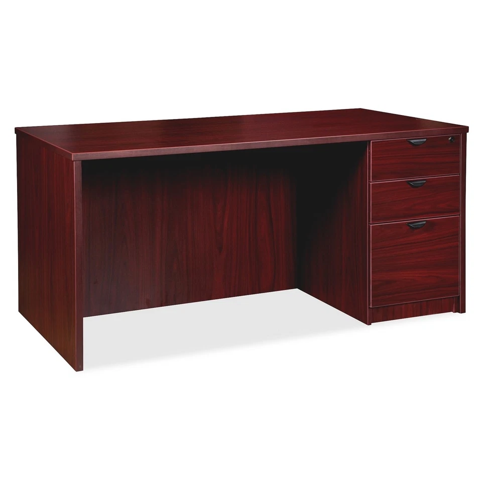 Suite de oficina laminada de caoba Lorell Prominence (pd3066rspmy) Foto 1 de 4