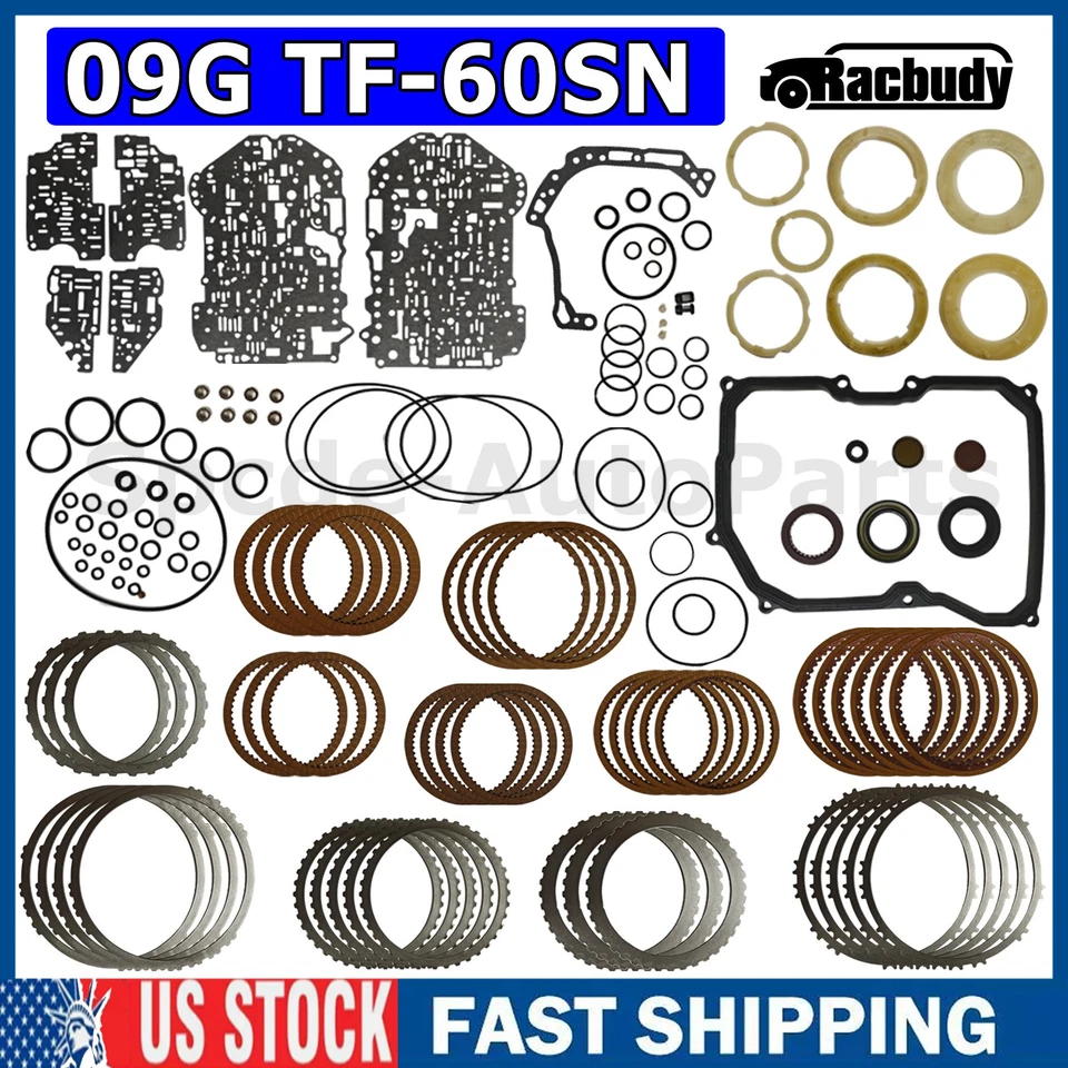 09G TF60SN Transmission Master Rebuild Kit For Volkswagen Jetta Golf Audi A3 A4 - Image 1 of 4
