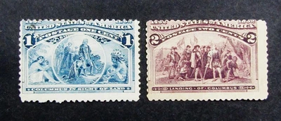 1893 Columbian Expedition #230-231 - Image 1 of 2