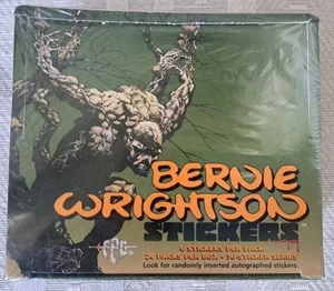 Bernie Wrightson Stickers Sealed Box 1996 - Picture 1 of 3