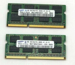 2 Samsung Lenovo Genuine 43R1969 2GB 2Rx8 PC3-8500S-07-00-F0 RAM Memory - Picture 1 of 3