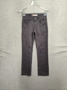 Levis 511 Men Pants 25x26 Gray Cotton Blend Slim Regular Fit Chino Trousers - Picture 1 of 21