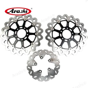 Rotor de freno delantero y trasero Fit Suzuki Hayabusa Gen 1 1999-2007 GSX1300R Arashi - Imagen 1 de 13