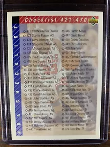 Michael Jordan 1992-93 Lista de verificación superior baloncesto #420 Chicago Bulls HOF - Imagen 1 de 2