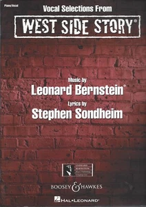 West Side Story ~ Vocal Piano Selections Leonard Bernstein - Hal Leonard - Picture 1 of 2