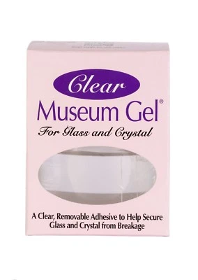 READY AMERICA QUAKEHOLD Clear Museum Gel 115g – Adhesive for Glass, Crystal