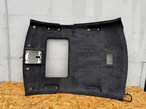 ROOF COVER HEADLINER PANEL ALCANTARA BLACK JAGUAR XF XFR OEM (2009-2015) - Picture 1 of 9