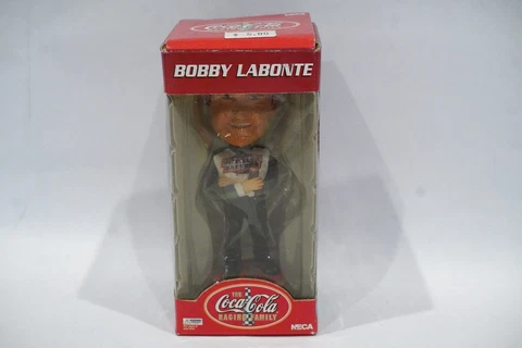Bobby Labonte 2002 Coca-Cola Racing Family Bobble Head Head Knockers NECA NEW! Cover