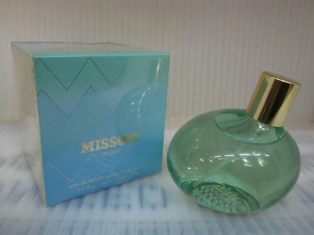 Rich Missoni Acqua 3,4 OZ Mujer Eau de Toiler 100 ml Aceite Original Nueva York Foto 1 de 1
