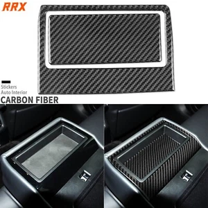 Real Carbon Fiber Interior Rear Storage Box Panel Cover For Lexus GS GS350 12-20 - Picture 1 of 24