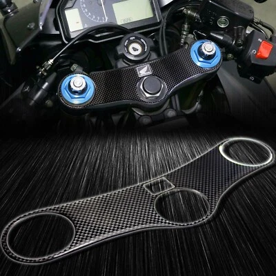 Protector triple árbol cubierta yugo mango para 02-03 Honda CBR900RR 954 aspecto carbono Foto 1 de 4
