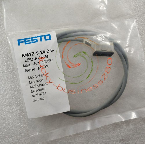 Câble Festo KMYZ-3-24-M8-2,5-LED-PUR - 525655 - Pour Automation Pneumatique