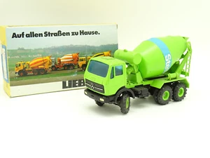 Conrad 1/50 - Mercedes Concrete Mixer LIEBHERR HTM 603 STETTER Green - Picture 1 of 3