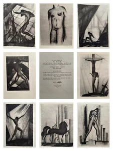Boris Lovet-Lorski Lithographs Volume II (Portfolio - 2 missing out of 10), 1929 - Picture 1 of 12