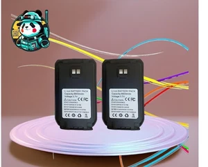 Batería de repuesto GO OEM GLOBAL-PTT Wurui Anyecu radio de red 2pac con CLIP - Imagen 1 de 3