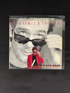 Huey Lewis and the News ~ I Want a New Drug 45 w Picture Sleeve VG+/EX - Picture 1 of 8