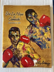 Oscar De La Hoya vs Hector Camacho Boxing Program (1997) Thomas Mack, Las Vegas - Picture 1 of 1