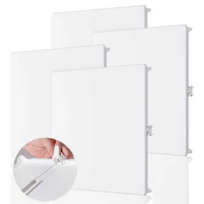 Painel de acesso de mola Morvat 12x12 para drywall e teto, pacote com 4 - Imagem 1 de 4