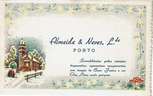 Portugiesische Weihnachtskarten mit 3 Post 1960 - Bild 1 von 5