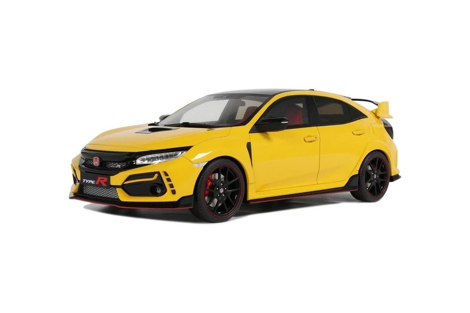 1 18 OTTOMOBILE Honda Civic Type-R Euro Spec 2020 Sunlight Yellow OT1111