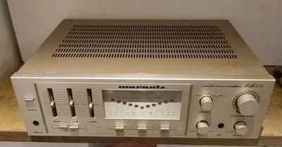 Rare Marantz PM450 Amp – 2 Phono Inputs -  Powers Up But Not Output - Image 1 of 4