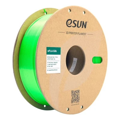 [Buy 10 Pay 6] eSUN Silk PLA Filament Luster Shiny Appearance1.75mm F 3D Printer - Image 1 of 4