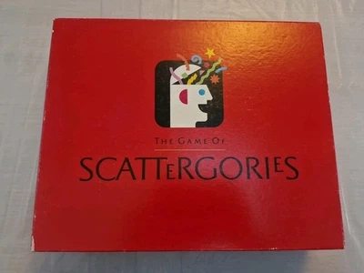 🎲 MB Games Scattergories Board Game 1993 Edition - Image 1 of 4