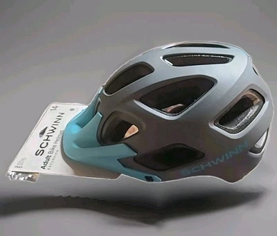 Schwinn Helmet Excursion Adult Bike Bicycle Safety  Gray blue Fit New - Image 1 of 4