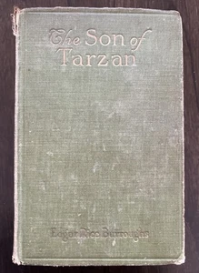 The Son of Tarzan by Edgar Rice Burroughs 1917 First Edition - Imagen 1 de 8