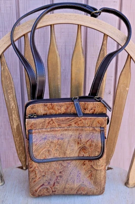 Bolso Bandolera Vintage Relic by Paisley Fossil Cuero Sintético Occidental Foto 1 de 4