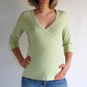 TUNIQUE DE GROSSESSE & ALLAITEMENT BORSTVOEDING T40/42 - Picture 1 of 2