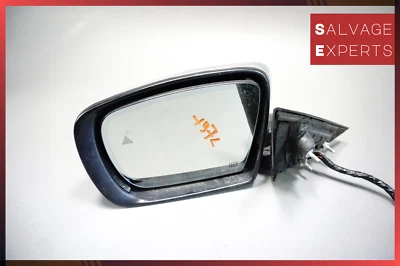 2014-2017 Maserati Quattroporte Left Driver Door Side Mirror Silver OEM - Image 1 of 4