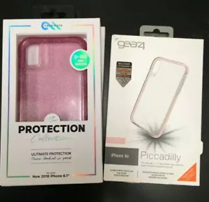 LOT OF 3 Cases protection and Gear4 iPhone XR Phone Cases - Picture 1 of 2