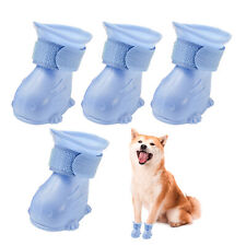 Dog Boots For Snow Non-Slip Dog Snow Shoes Paw Protectors Adjustable Paw Shoes