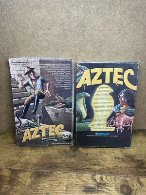 BOX ONLY Aztec by Datamost for Apple II+,IIe,IIc,IIgs 1982 BOX ONLY - Image 1 of 4