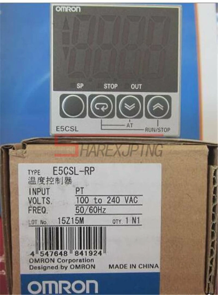 ONE Omron Temperature Controller E5CSL-RP 100-240VAC - Image 1 of 1