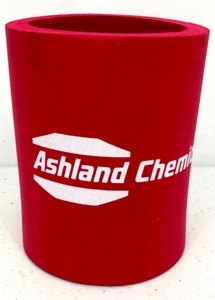 Ashland Chemical Inc. Wilmington Delaware Red Beer Can Beverage Holder Koozie - Picture 1 of 6