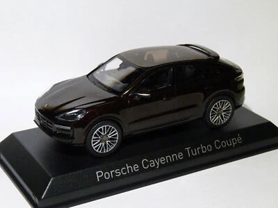 Porsche Cayenne Turbo Coupé de 2019 au 1/43 de NOREV  750061 brun métallisé - Photo 1/4