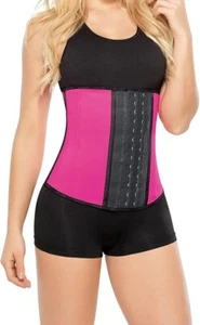 Ann Chery 2023 Mujer Chaleco Cintura Cintura Ajustadora, Rosa Talla XL/38 Nueva Con Defectos - Imagen 1 de 8