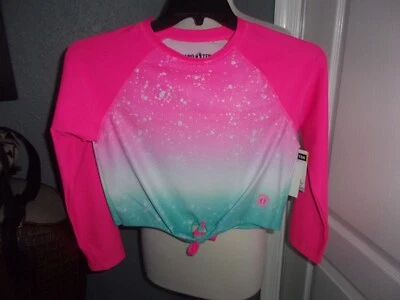 Rashguard feminino Hang Ten tamanho XL/16 NOVO - Imagem 1 de 2