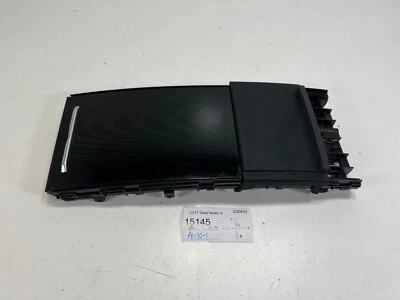 2016-2020 TESLA MODEL X Center Console Storage Tray Box Trim Wood OEM - Image 1 of 4