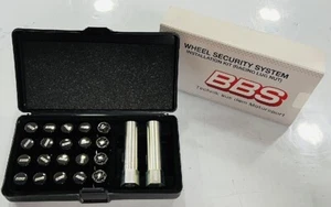 BBS genuine Installation kit LUG NUT KIT M12X1.25 PLGM125I OEM From Japan New - Picture 1 of 7