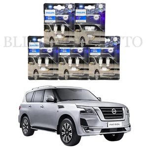 PHILIPS LED Bright White FULL Interior Light Package for 19-24 Nissan Patrol Ti - Picture 1 of 6