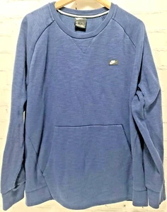 Nike Sportswear Crewneck Pocket Sweatshirt Sweater Pullover XL 928465-410 c8 - Picture 1 of 12