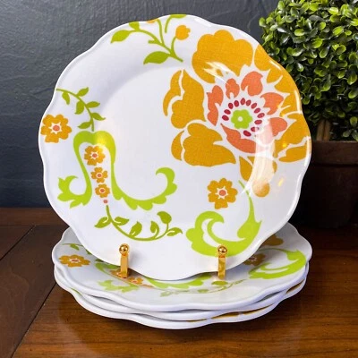 Juego de CUATRO platos laterales de ensalada de plástico melamina colección Better Homes DE COLECCIÓN Foto 1 de 4