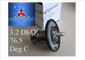 Genuine Thermostat MITSUBISHI SHOGUN 3.2 DI-D Includes NEW Genuine Rubber Seal - Picture 1 of 1