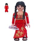 Playmobil Figurka kobiety w czerwonej sukience i lustrze