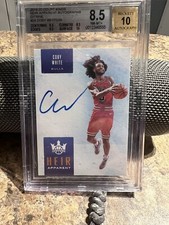 2019-20 Panini Court Kings Heir Apparent /49 Coby White #HA-CWH Rookie Auto RC