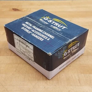 Box Of 50 - G-Strut GC11200ASMBL Conduit Clamps, Rigid, 2", Electro Galvanized - Picture 1 of 4