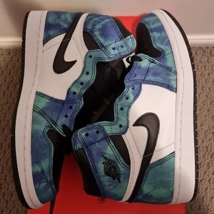 Jordan 1 High Tie Dye US8W Women's Brand New Deadstock - Bild 1 von 4
